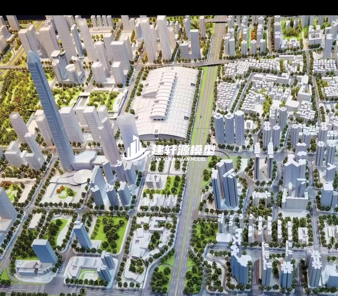 延长城市规划模型